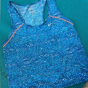 NIKE Dryfit Razorback Tank - Size XS